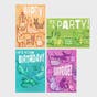 Birthday - Pet Party - 12 Boxed Cards and Envelopes, KJV