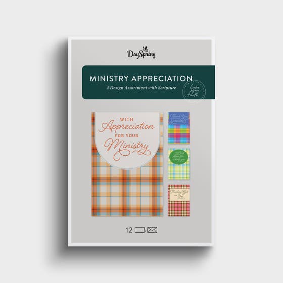 Ministry Appreciation - With Appreciation - 12 Boxed Cards