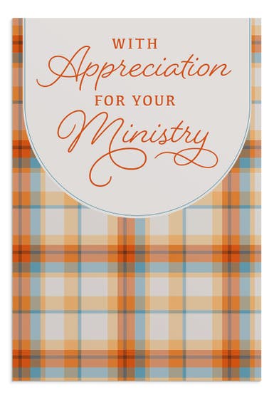 Ministry Appreciation - With Appreciation - 12 Boxed Cards