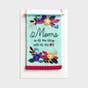 Mother's Day - Mom - All The Love - 1 Premium Greeting Card, KJV