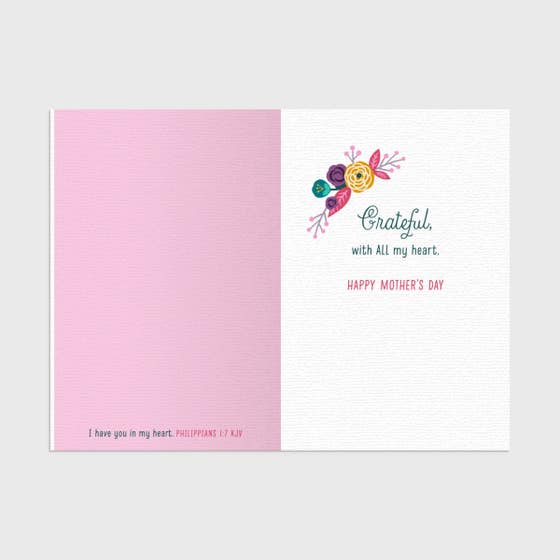 Mother's Day - Mom - All The Love - 1 Premium Card