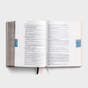 Candace Cameron Bure - One Step Closer - NLT Bible - Warm Grey Cloth Over Board