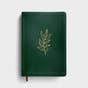 NLT - DaySpring Signature Collection - Large Print Thinline Reference Bible - Evergreen LeatherLike - Filament Enabled