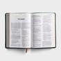 NLT - DaySpring Signature Collection - Large Print Thinline Reference Bible - Evergreen LeatherLike - Filament Enabled
