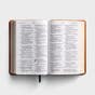 NLT - DaySpring Signature Collection - Personal Size Giant Print Bible - Tan LeatherLike - Filament Enabled