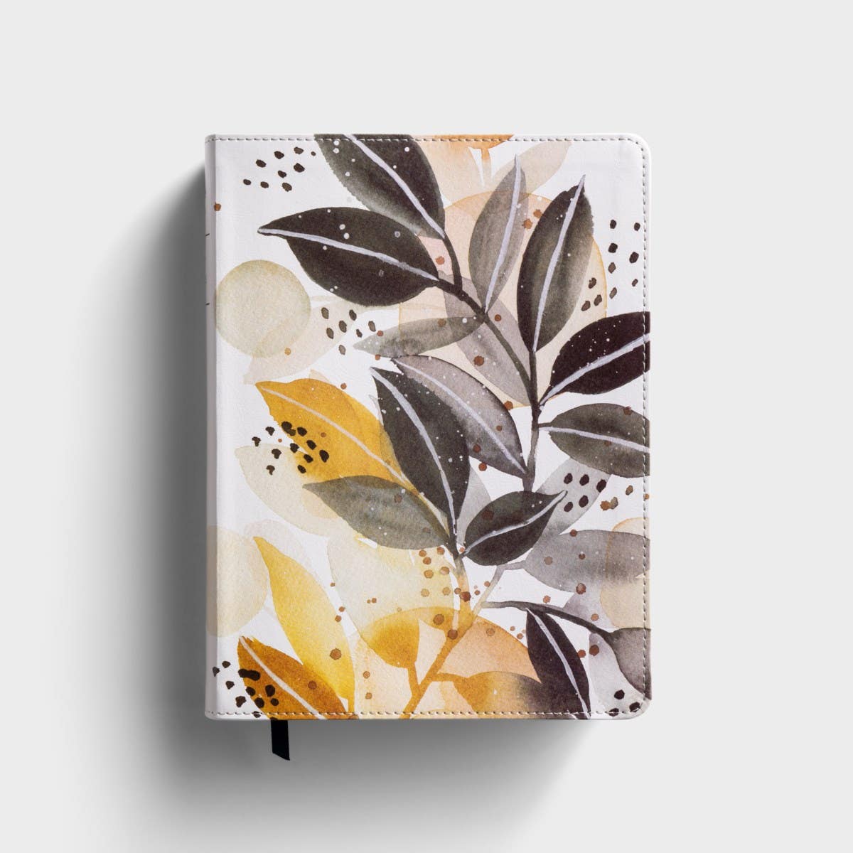 NLT - DaySpring Signature Collection - Wide Margin Bible - Leaves LeatherLike - Filament Enabled
