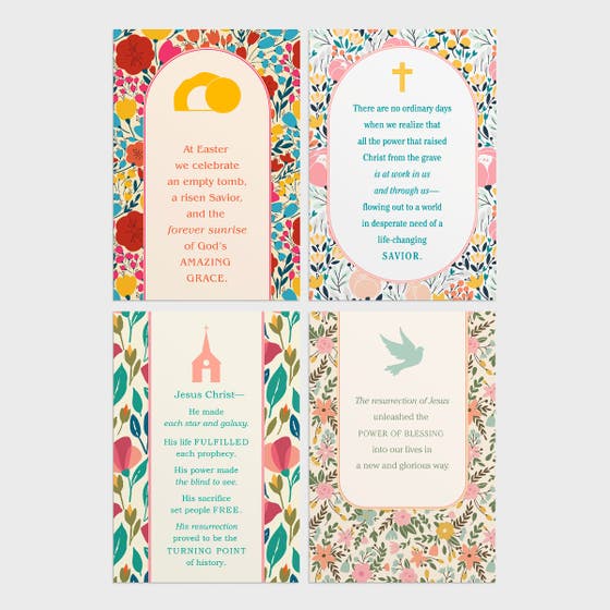 Easter - Sunrise of God's Grace - 12 Boxed Cards, KJV