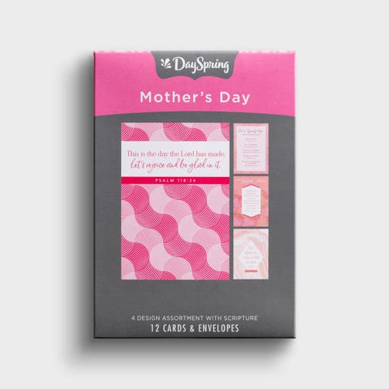 Mother's Day - Bible Verses - 12 Boxed Cards