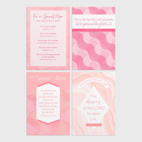 Mother's Day - Bible Verses - 12 Boxed Cards