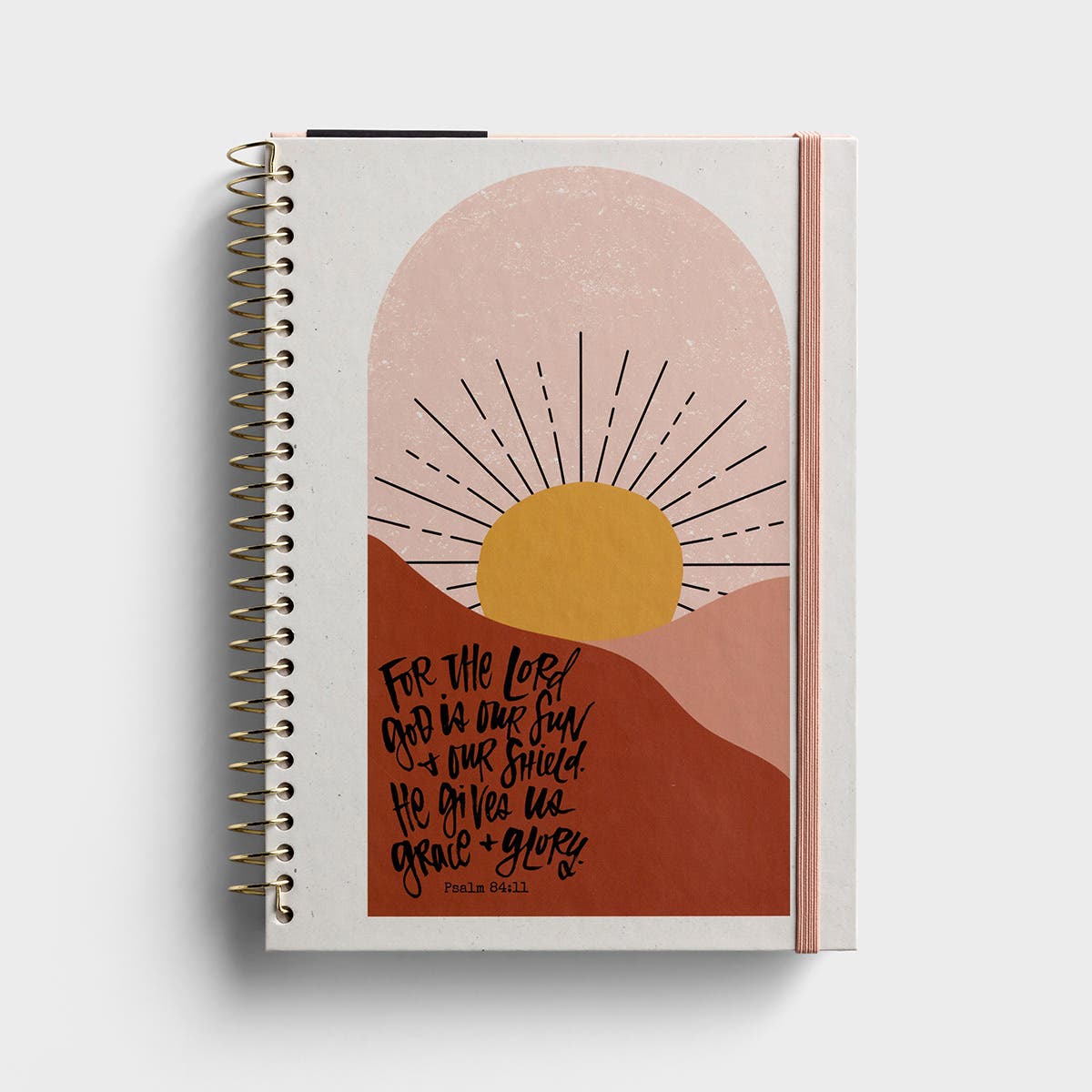 Katygirl - The Lord God Is Our Sun + Our Shield - Undated 12mo Monthly/Weekly Planner