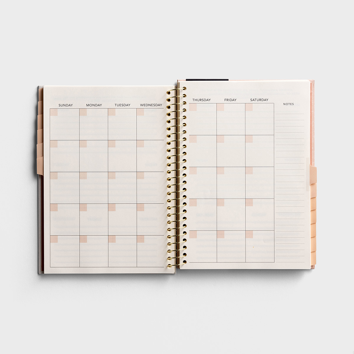 Katygirl - The Lord God Is Our Sun + Our Shield - Undated 12mo Monthly/Weekly Planner
