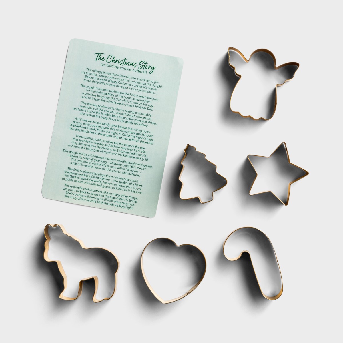 The Christmas Story - Cookie Cutter Activity Set with Devotional Card