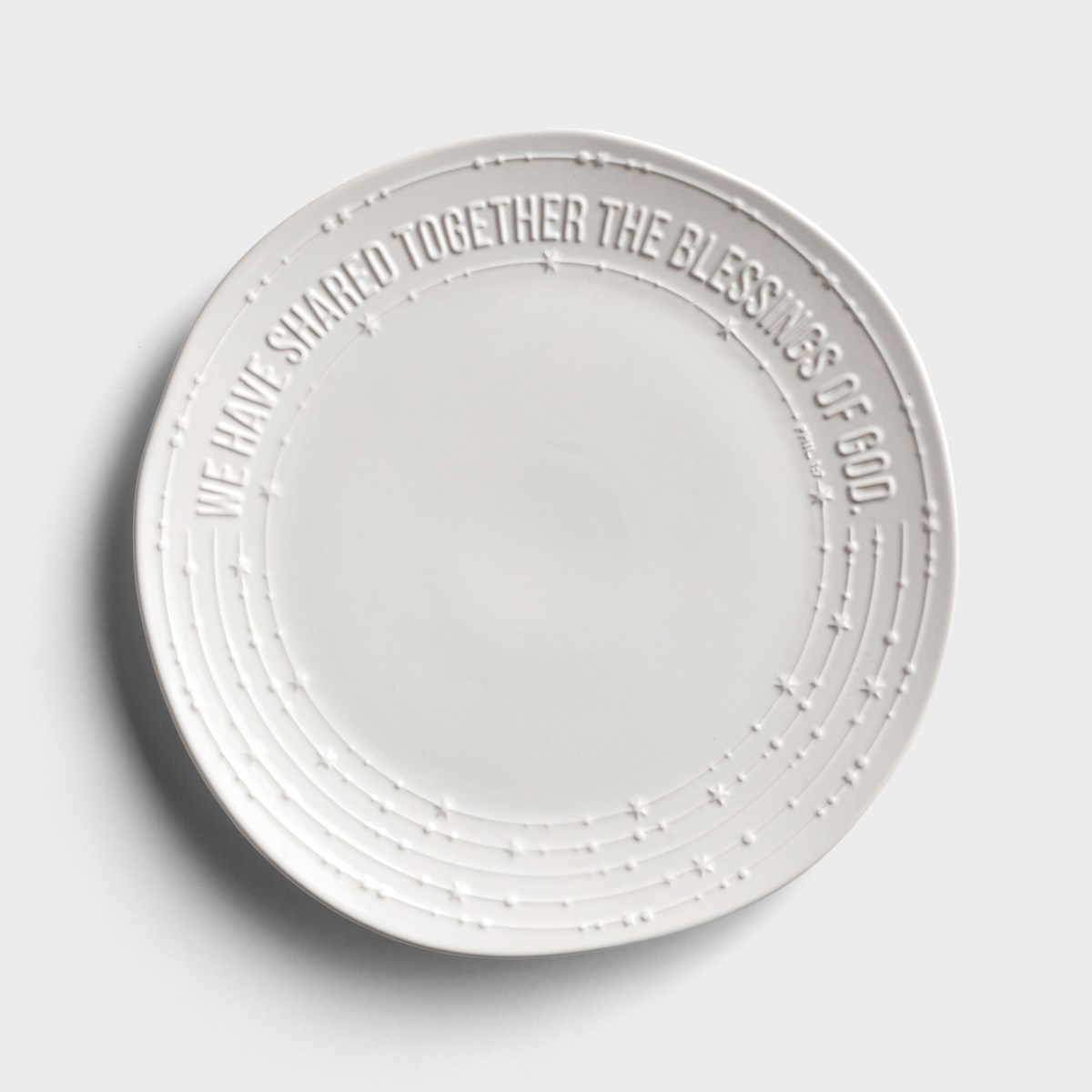 We Have Shared Together the Blessings of God - Ceramic Platter