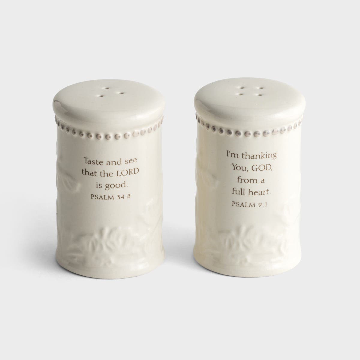 Mary & Martha - Grace & Gratitude Salt & Pepper Set