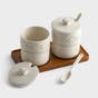 Mary & Martha - Grace & Gratitude Condiment Set + Tray