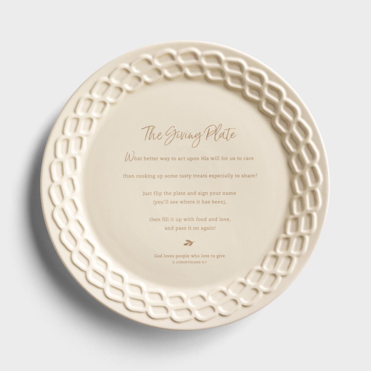 Mary & Martha - Giving Plate