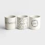 Mary & Martha - Faith Hope Joy Planters | Set of 3