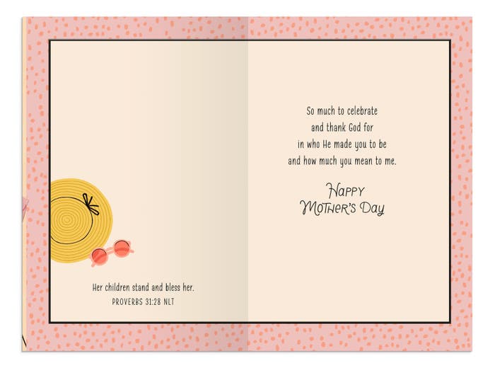 Mother's Day - Mom - My Amazing Mom - 1 Greeting Card