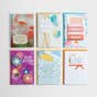 Greeting Card Organizer Box with Dividers and 24 Assorted Cards - Floral
