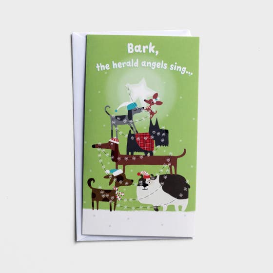 Little Inspirations - Paw-Some Christmas - 16 Christmas Boxed Cards and Envelopes