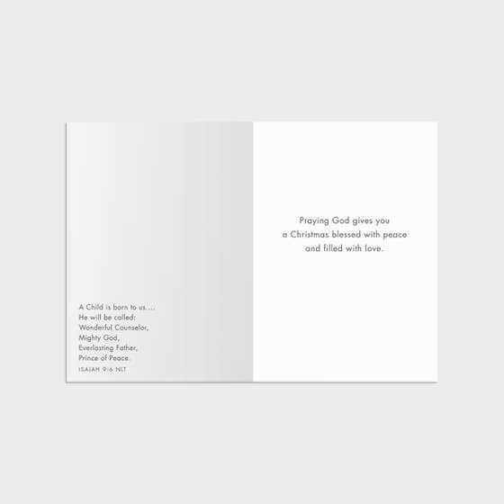 Studio 71 - Heavenly Peace - 18 Christmas Match Box Cards