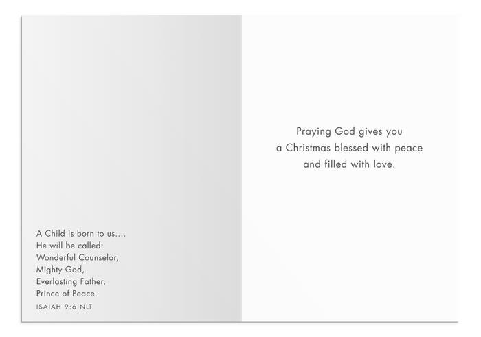 Studio 71 - Heavenly Peace - 18 Christmas Match Box Cards