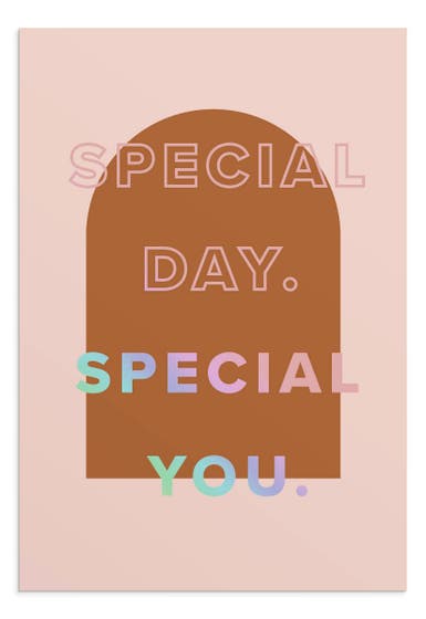 Noteworthy - For Anyone - Special Day. Special You. - 3 Greeting Cards