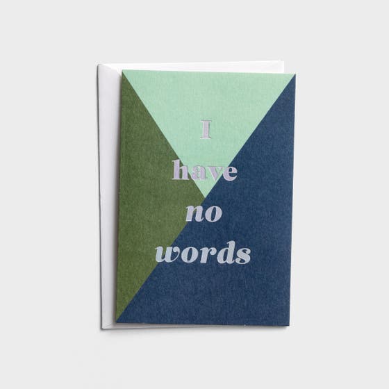 Noteworthy - For Anyone - No Words - 3 Greeting Cards