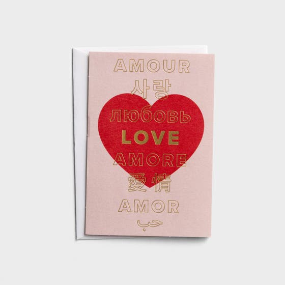 Noteworthy - For Anyone - Love - 3 Greeting Cards