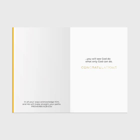 Sadie Robertson Huff - Trust in His Plan - Congratulations - 3 Premium Cards