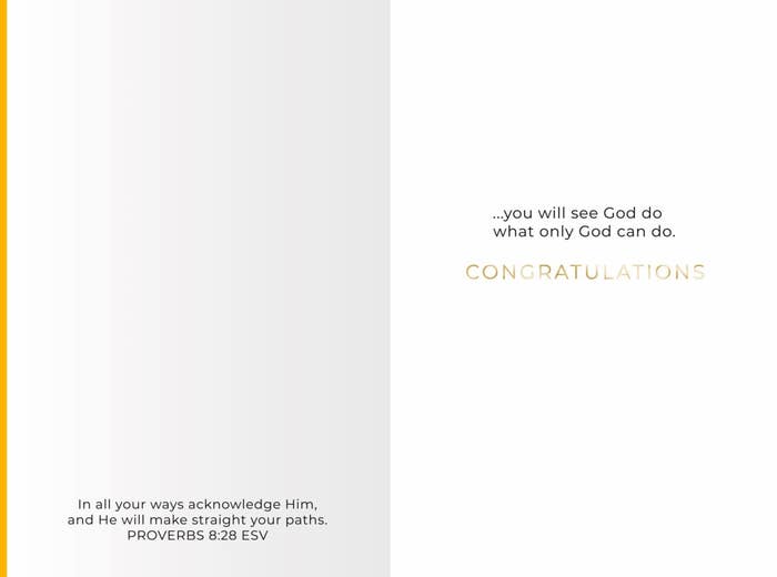 Sadie Robertson Huff - Trust in His Plan - Congratulations - 3 Premium Cards