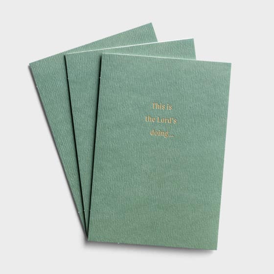 Sadie Robertson Huff - This is the Lord's doing - Congratulations - 3 Greeting Cards