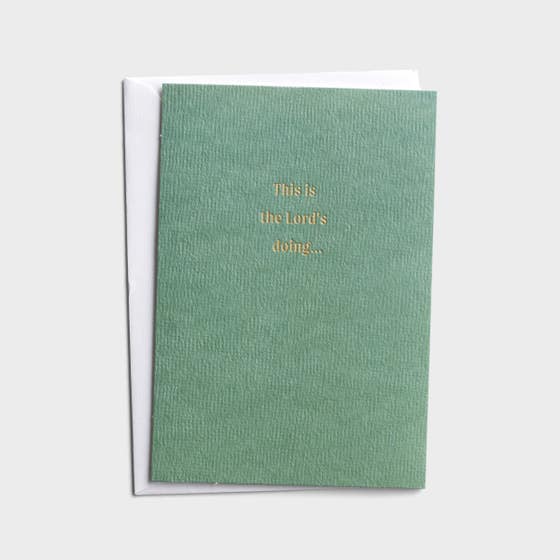 Sadie Robertson Huff - This is the Lord's doing - Congratulations - 3 Greeting Cards