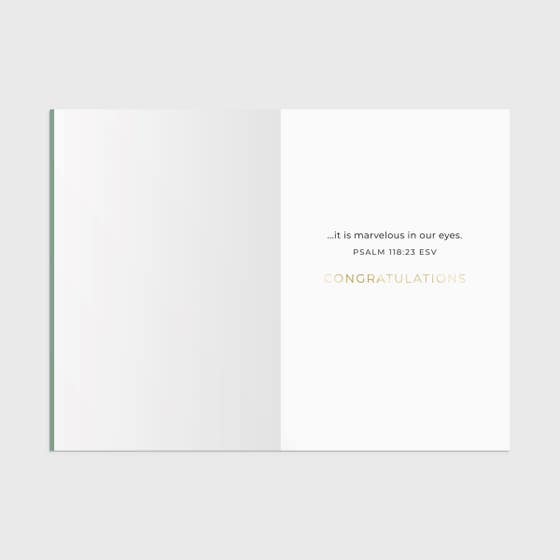 Sadie Robertson Huff - This is the Lord's doing - Congratulations - 3 Greeting Cards