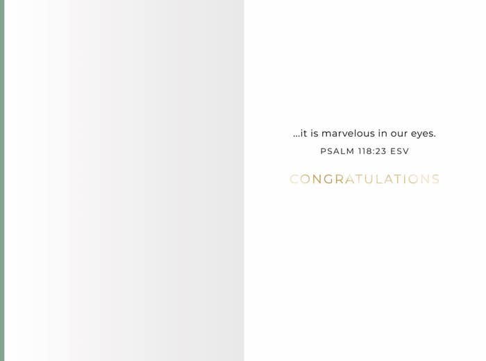 Sadie Robertson Huff - This is the Lord's doing - Congratulations - 3 Greeting Cards