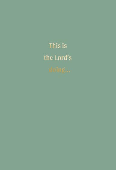 Sadie Robertson Huff - This is the Lord's doing - Congratulations - 3 Greeting Cards