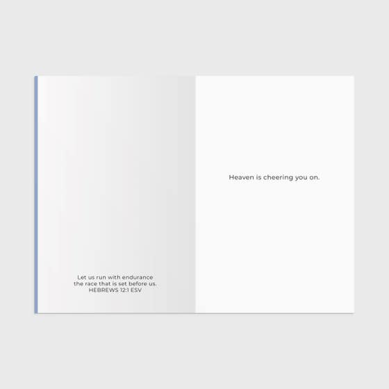 Sadie Robertson Huff - Keep Running Your Race - Encouragement - 3 Greeting Cards