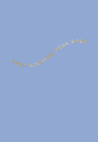 Sadie Robertson Huff - Keep Running Your Race - Encouragement - 3 Greeting Cards