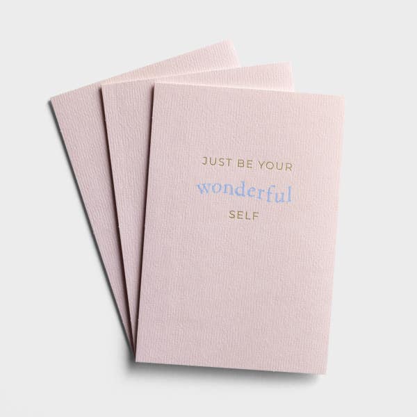 Sadie Robertson Huff - Encouragement - Wonderful Self - 3 Greeting Cards
