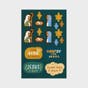 Nativity - 8 Interactive Sticker Christmas Boxed Cards and Envelopes