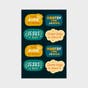 Nativity Sticker Card - 8 Christmas Boxed Cards with 8 Sticker Sheets