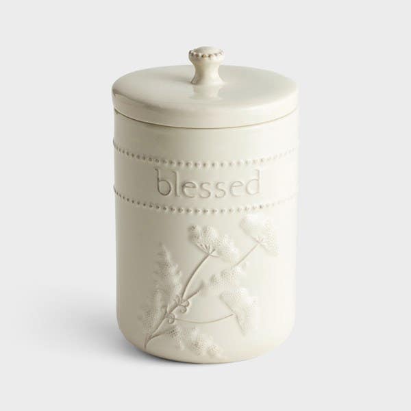Mary & Martha - Grace & Gratitude Blessed Canister | Small
