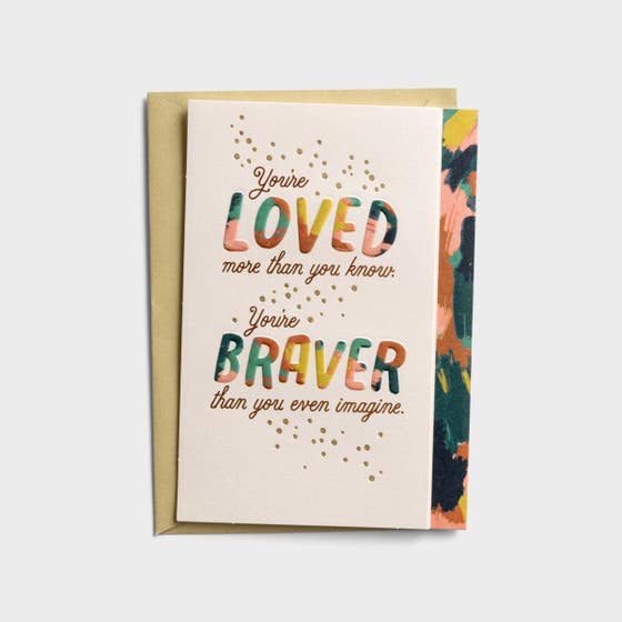 Encouragement - Loved More Than You Know - Set of 6 Greeting Cards