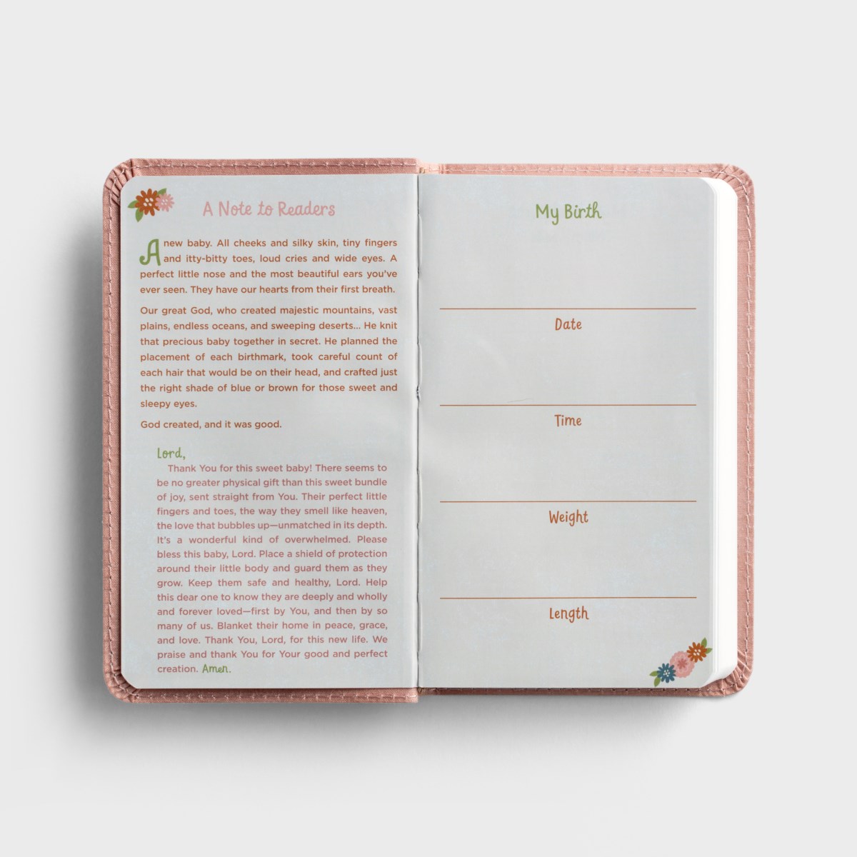 Baby Girl's Bible + Oh, Baby! Devotional - Set