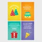 Birthday - Bold & Bright - 12 Boxed Cards and Envelopes