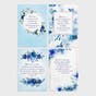 Elisabeth Elliot - Encouragement - Blue Florals - 12 Boxed Cards and Envelopes