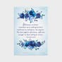 Elisabeth Elliot - Encouragement - Blue Florals - 12 Boxed Cards and Envelopes