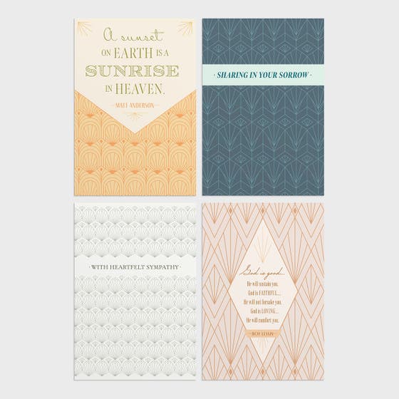 Sympathy - God's Tender Comfort - 12 Boxed Cards, KJV