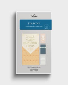 Sympathy - God's Tender Comfort - 12 Boxed Cards and Envelopes, KJV