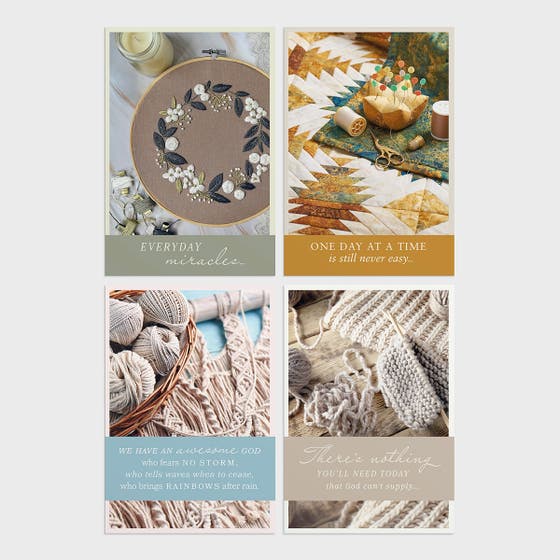 Encourage - Crafts - 12 Boxed Cards